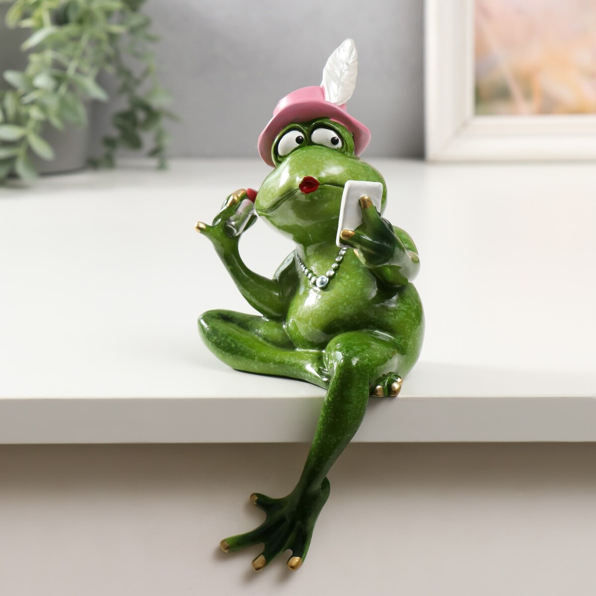 Фигурка полистоун лак на полку, Зеленый;разноцветный
Фигурка полистоун лак на полку, Зеленый;разноцветный