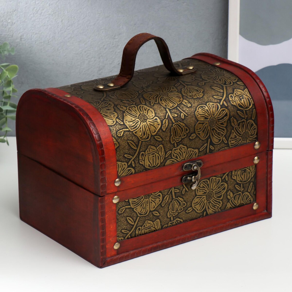 Шкатулка для украшений, Коричневый
Шкатулка для украшений, Коричневый