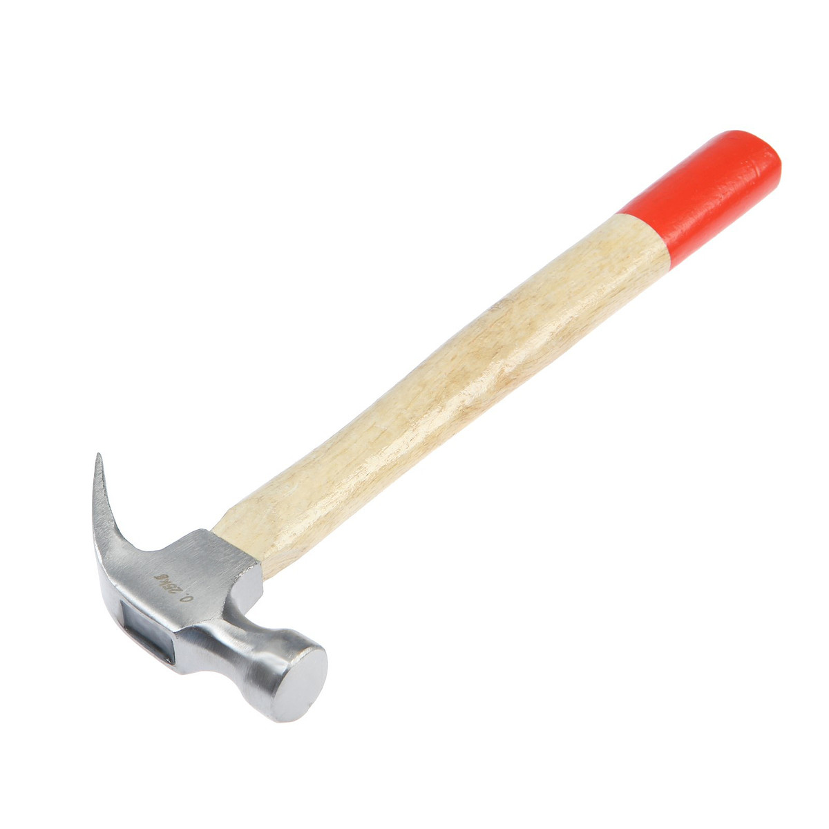 Молоток-гвоздодер лом, деревянная рукоятка, 225 г
Молоток-гвоздодер лом, деревянная рукоятка, 225 г
