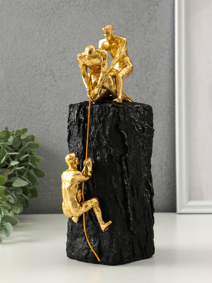 Фигурка полистоун, Черный;золотистый
Фигурка полистоун, Черный;золотистый