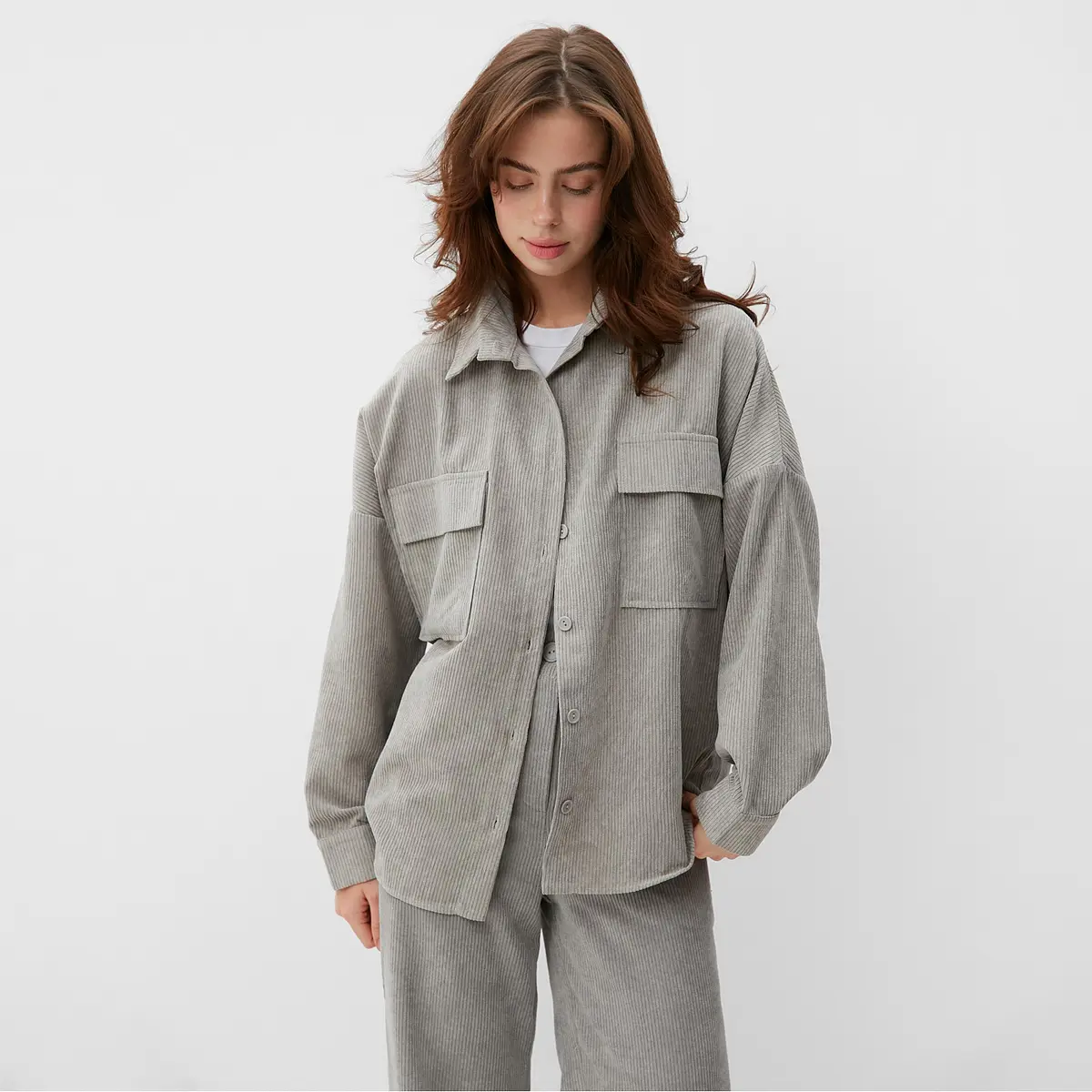 Рубашка, Серый
Рубашка, Серый