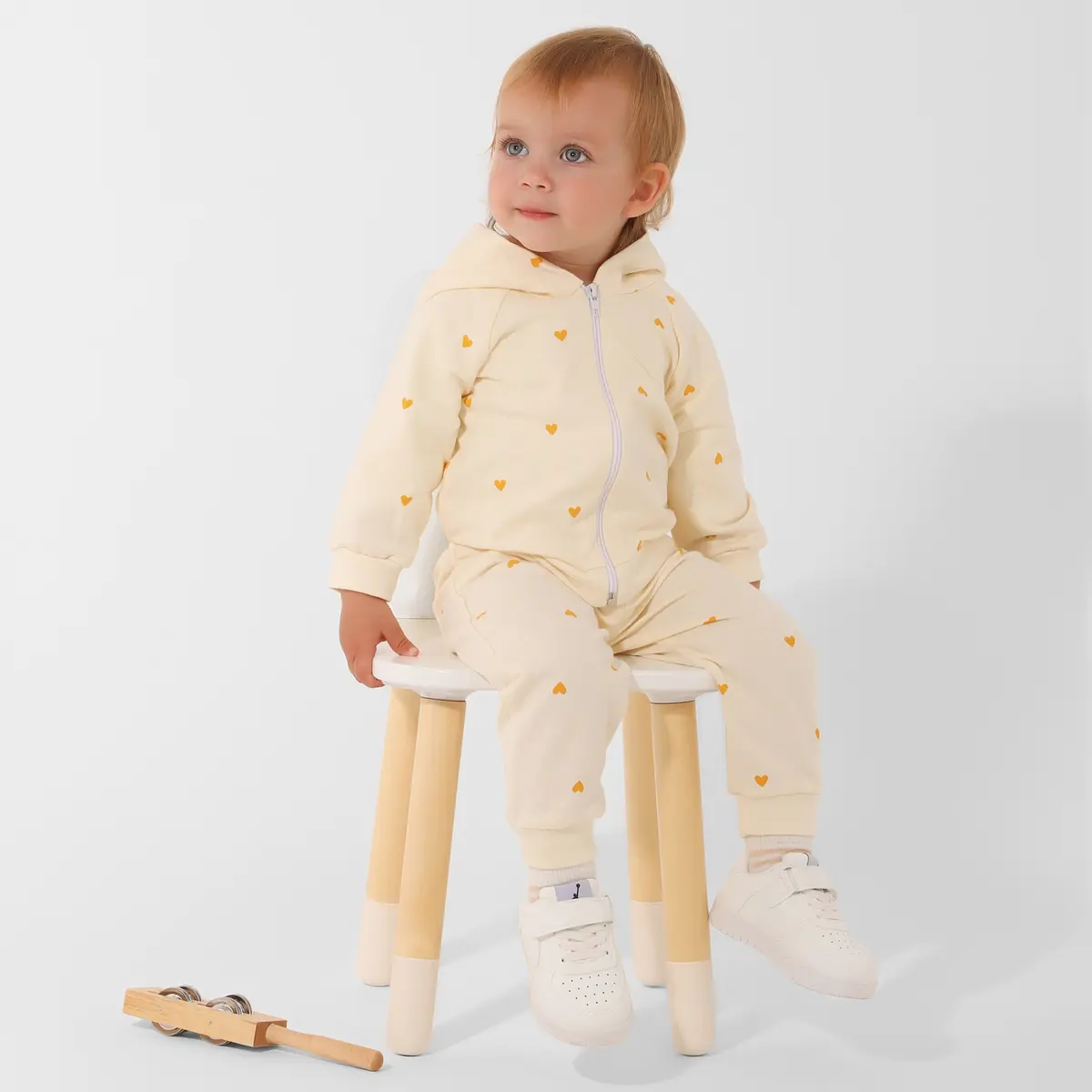 Костюм толстовка, Бежевый
Костюм толстовка, Бежевый