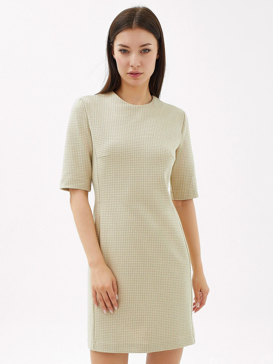 Платье женское коричневое с паттерном, Бежевый;кофейная лапка
Платье женское коричневое с паттерном, Бежевый;кофейная лапка