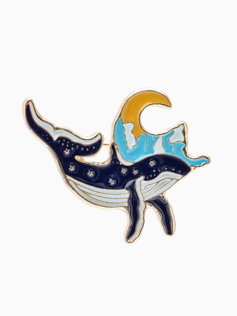 Брошь, Разноцветный;синий
Брошь, Разноцветный;синий