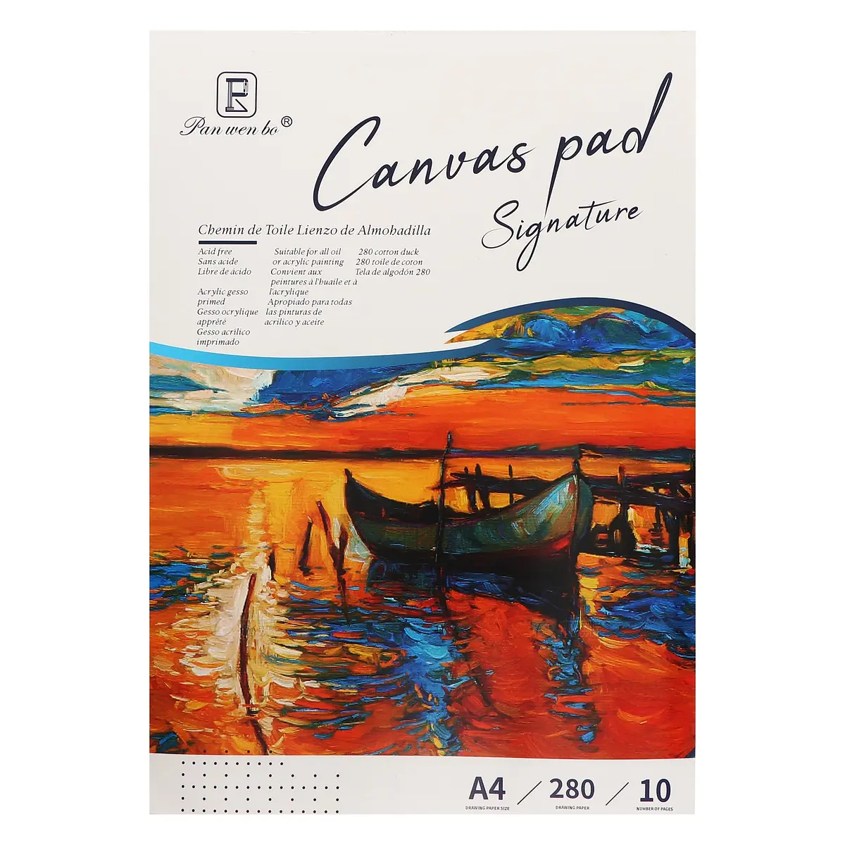 Альбом для рисования холсты грунтованные, а4, 10 листов, плотность 280 г/м², для акрила и масла, Белый
Альбом для рисования холсты грунтованные, а4, 10 листов, плотность 280 г/м², для акрила и масла, Белый