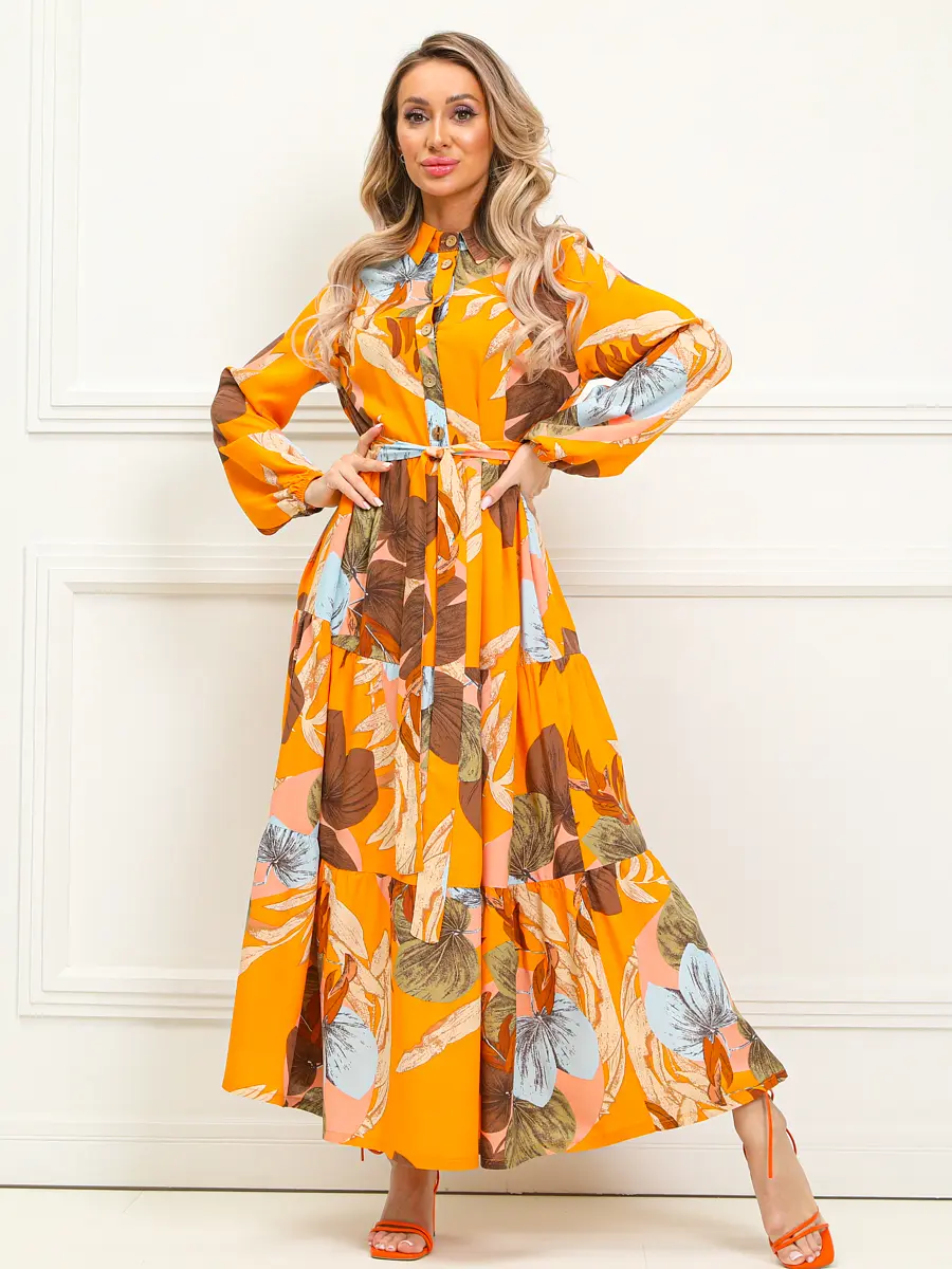 Платье, Оранжевый
Платье, Оранжевый