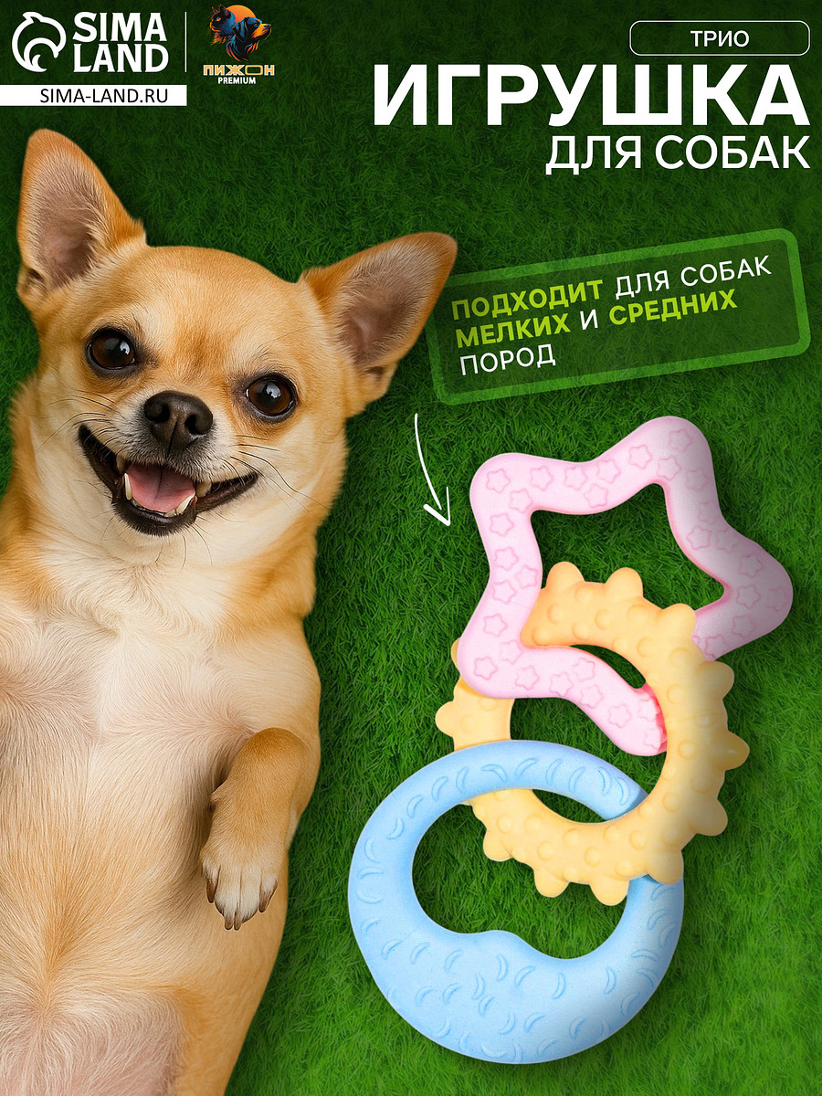 Плавающая игрушка для собак пижон premium, Разноцветный
Плавающая игрушка для собак пижон premium, Разноцветный