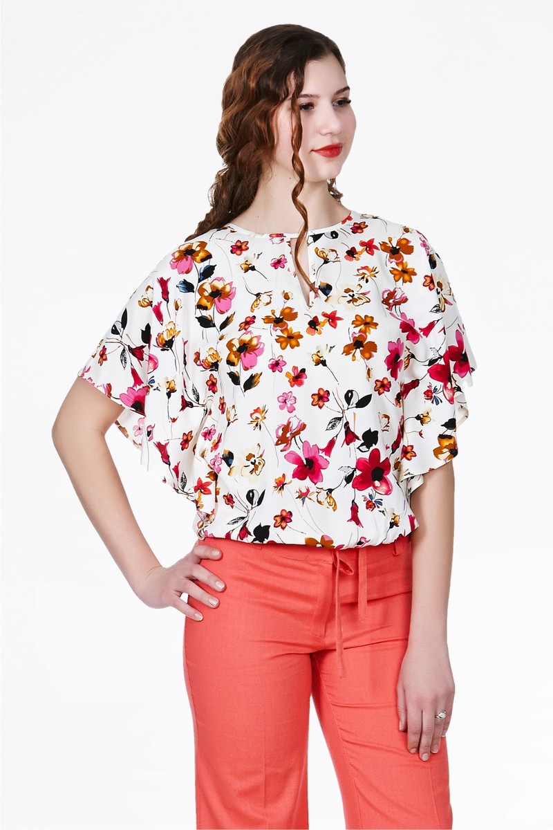 Блузка SETTY's collection, размер 46, цвет разноцветный 0272078 - фото 1