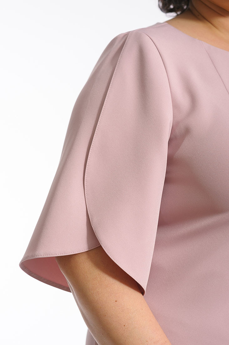 Платье Merlis, размер 52, цвет розовый 0309546 - фото 4