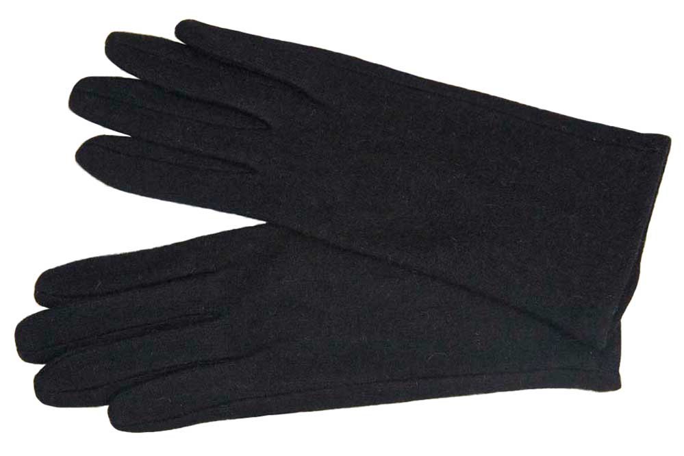 Женские перчатки Tranini, цвет черный