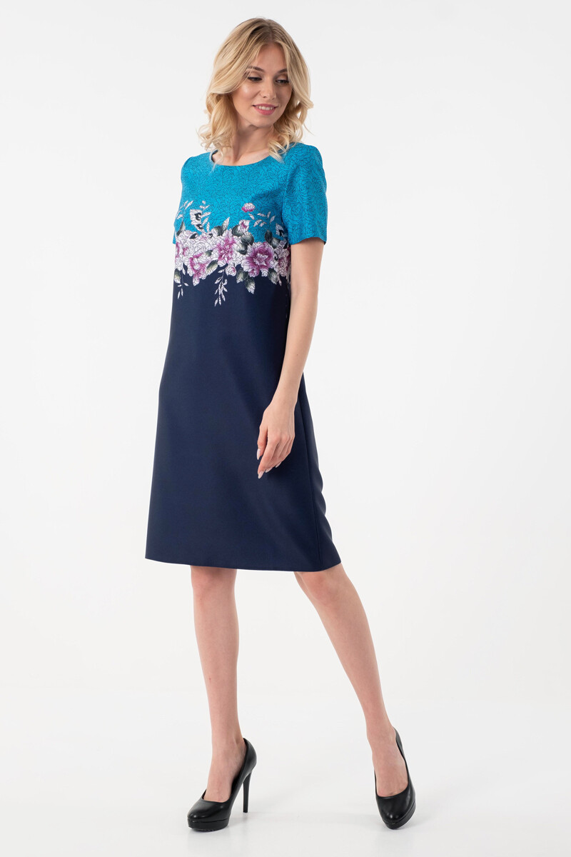 Платье Wisell, размер 42, цвет голубой 0365016 - фото 5