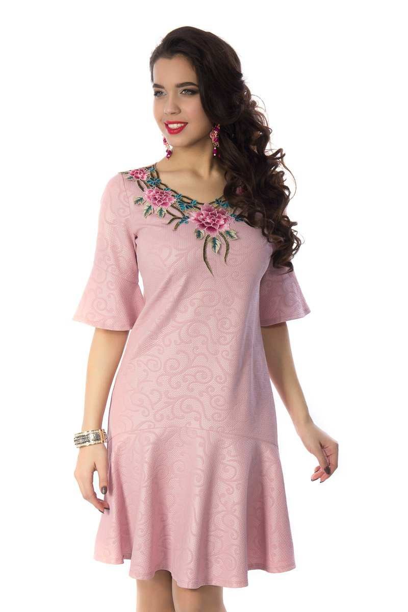 Платье Wisell Розовый  