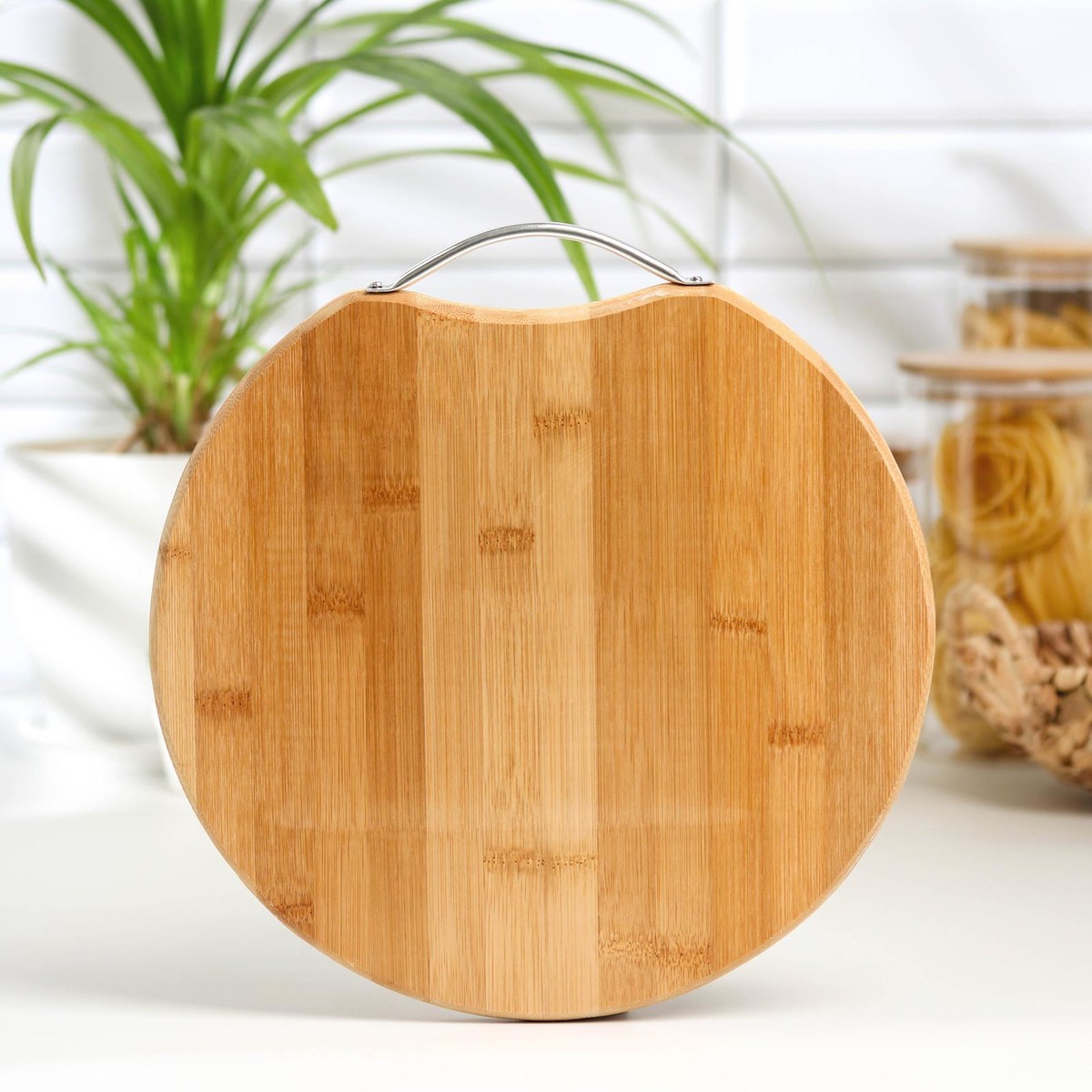 

Доска разделочная доляна big rоund tаble, d=29 см, Коричневый