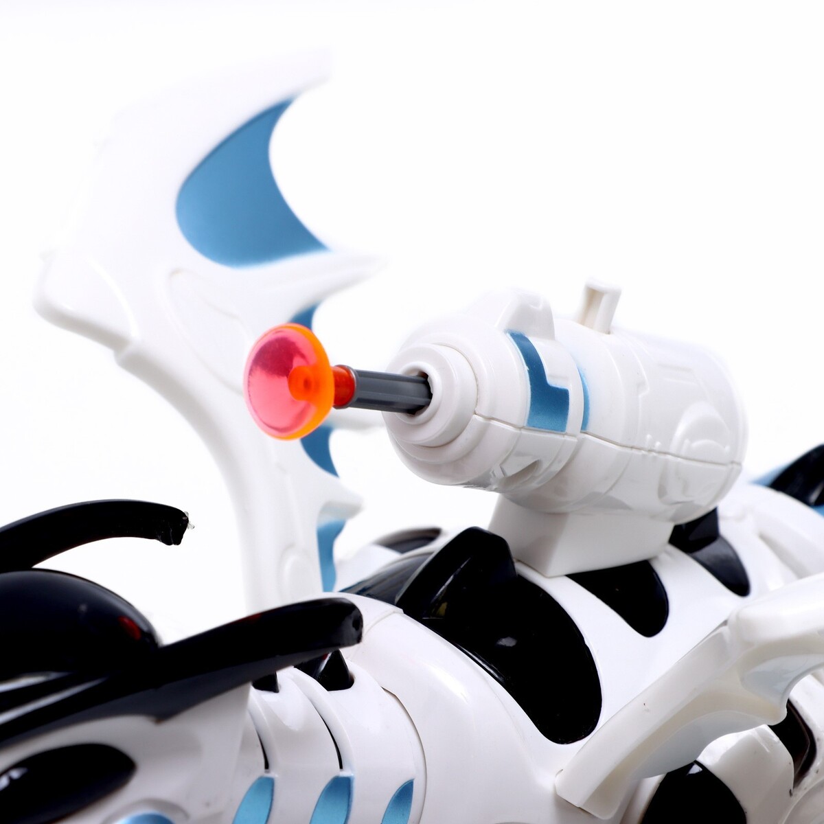 фото Робот дракон dinorex iq bot, на пульте управления, интерактивный: стреляющий, звук, на батарейках
