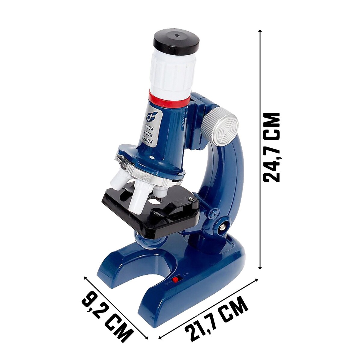 Микроскоп edu toys микроскоп 100x300x900