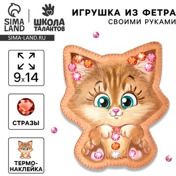 Игрушка из фетра с термонаклейкой, набор