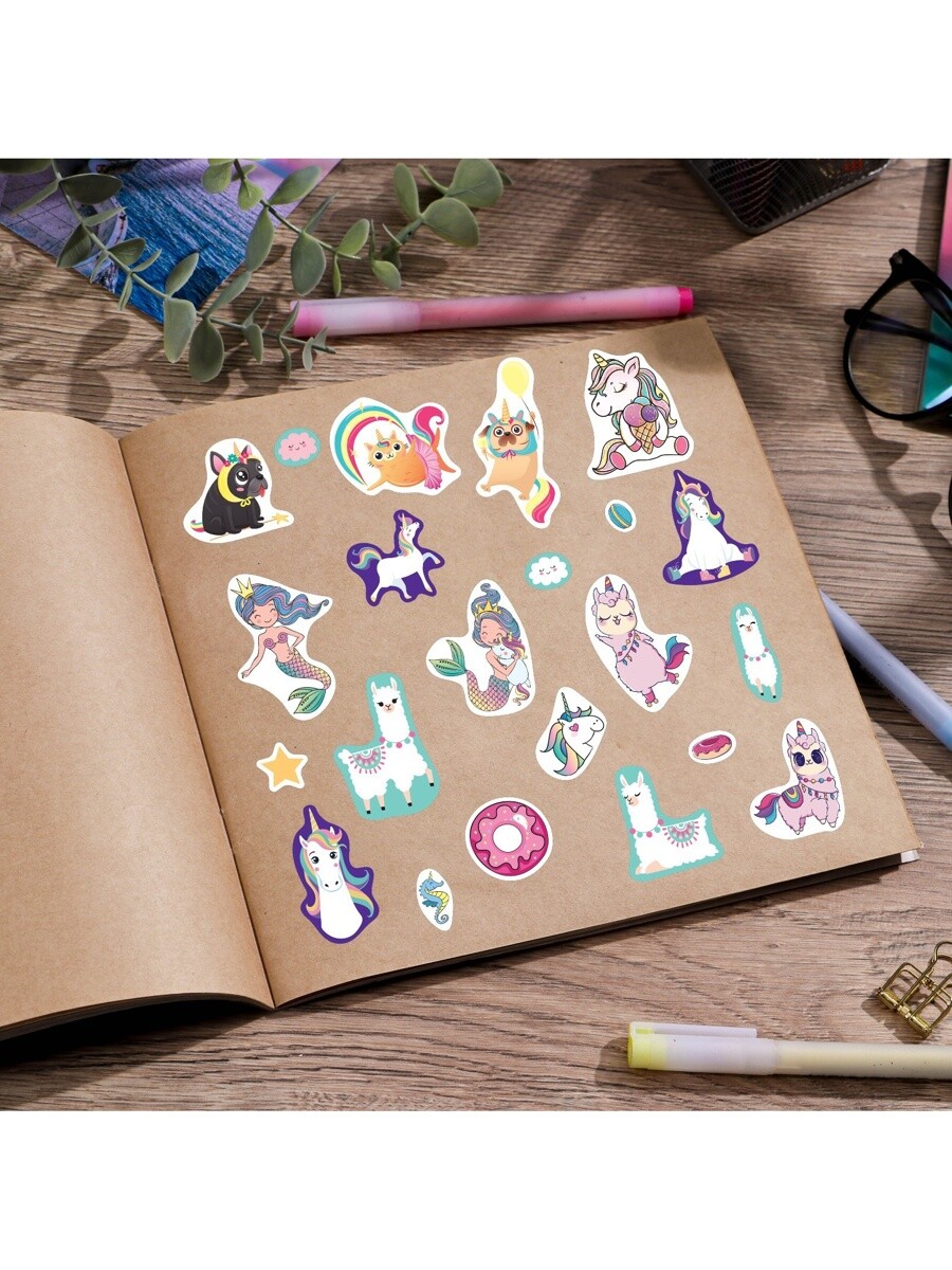 

Наклейки детские в стикербуке