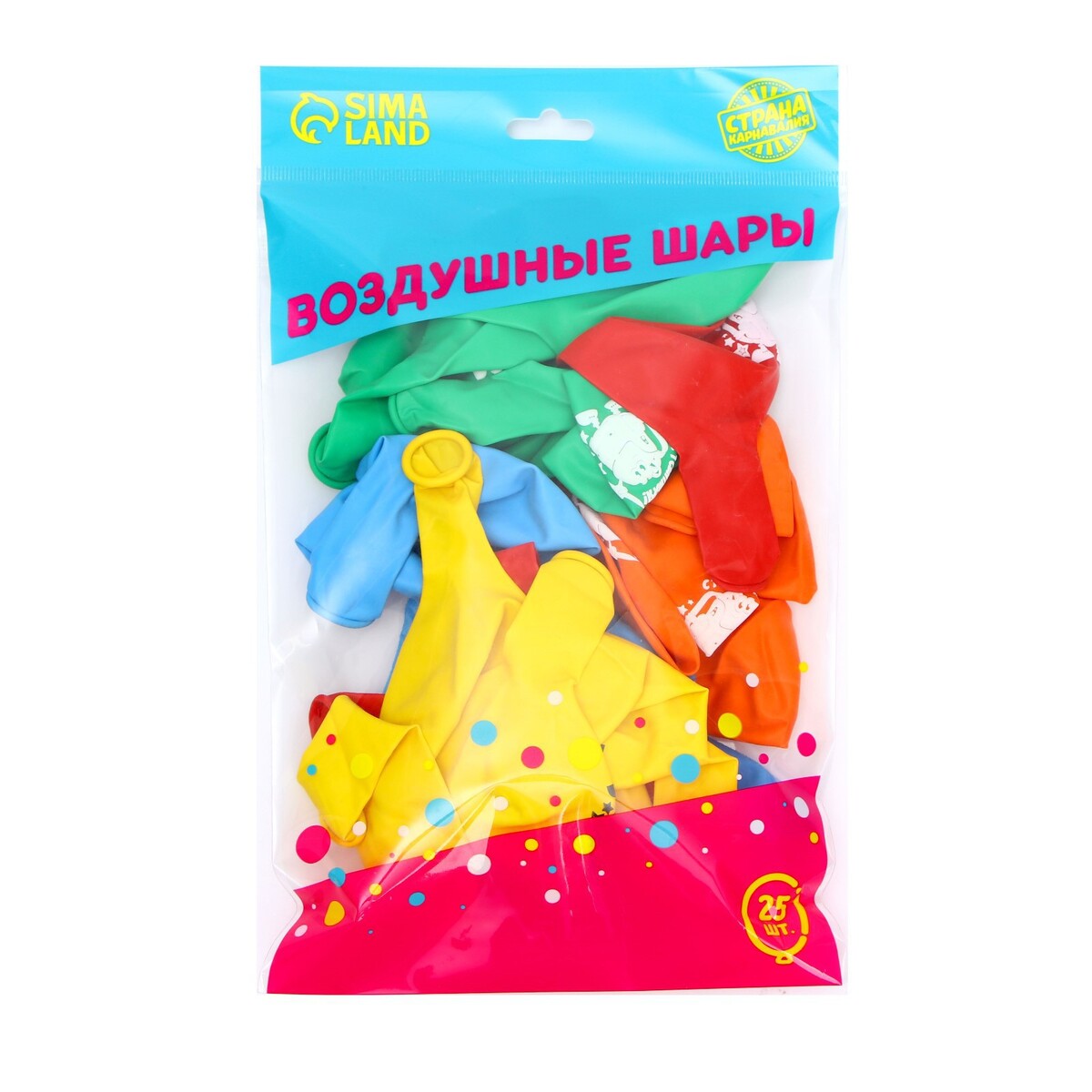 

Воздушные шары латексные 12, Разноцветный;микс