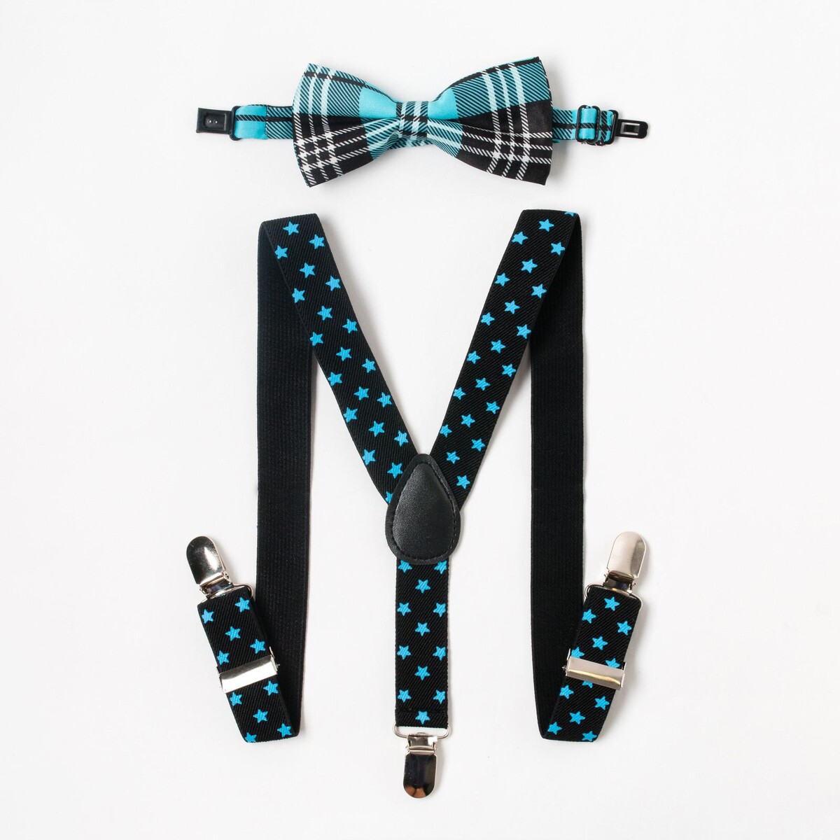 Набор детский подтяжки и галстук-бабочка набор картона ного двустороннего тонированного в массе формат а4 10л тем синий пл180г м2