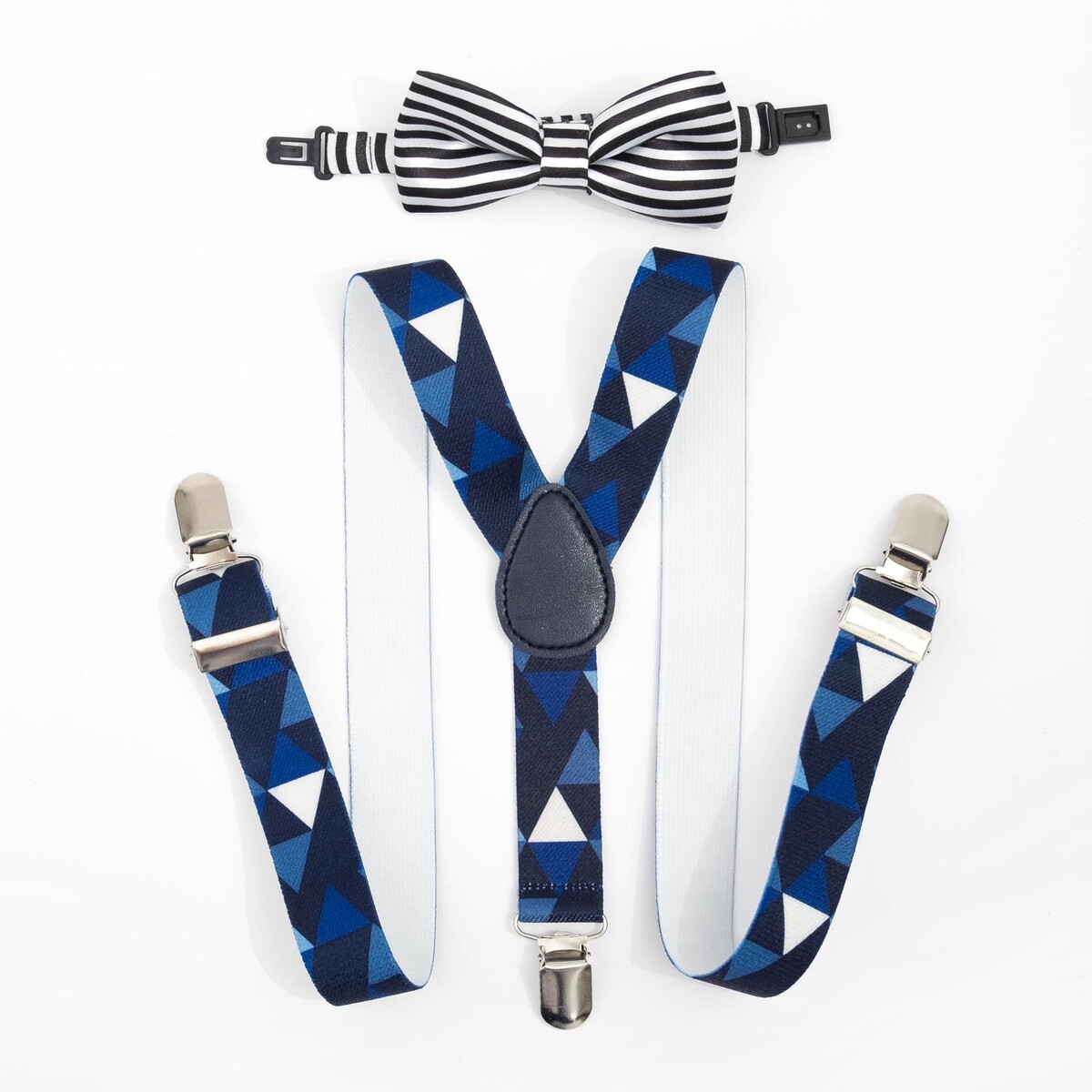 Набор детский подтяжки и галстук-бабочка набор ного гофрированного фольгированного картона 4 листа 4 а а4