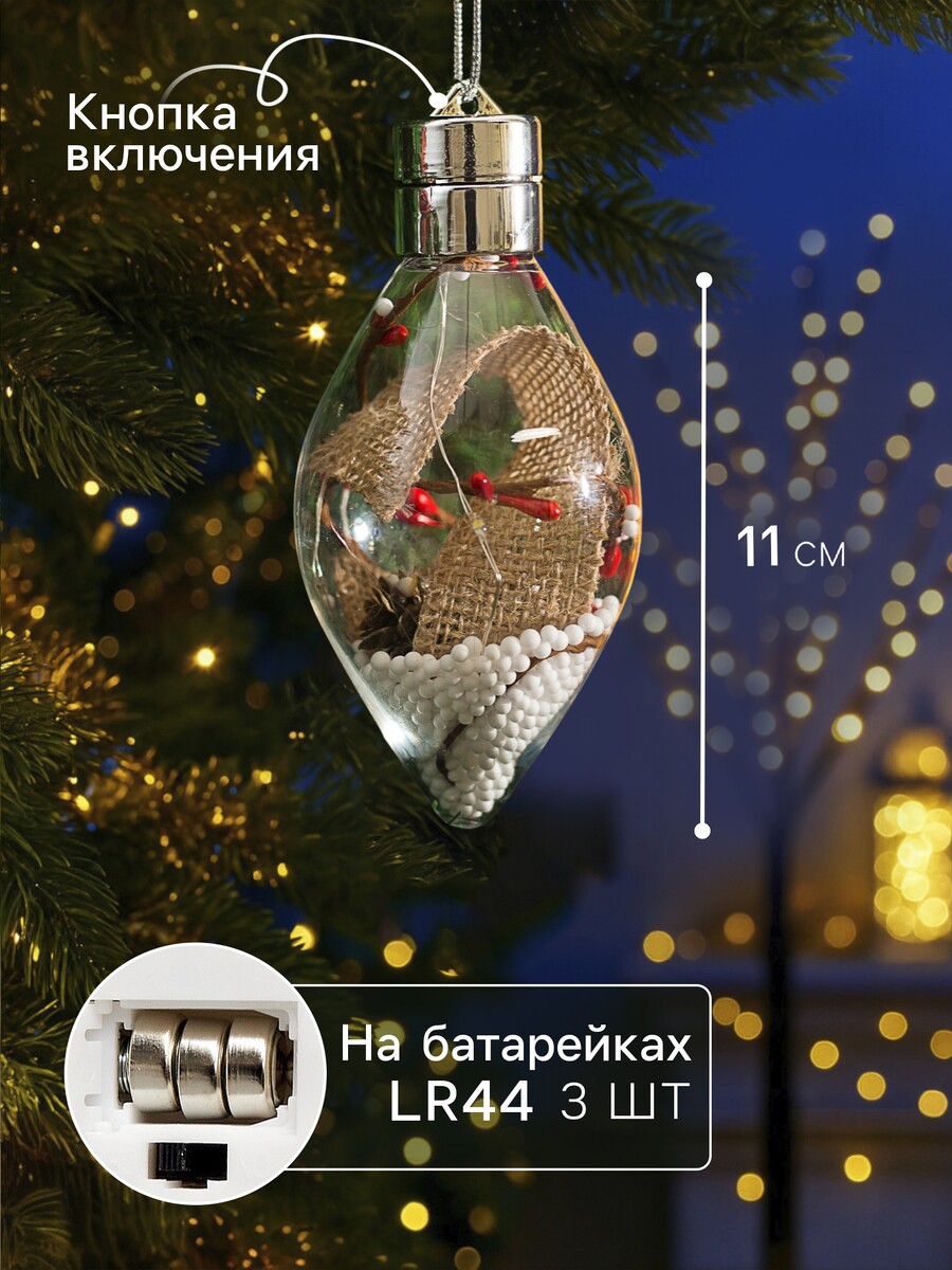 

Ёлочный шар, Прозрачный