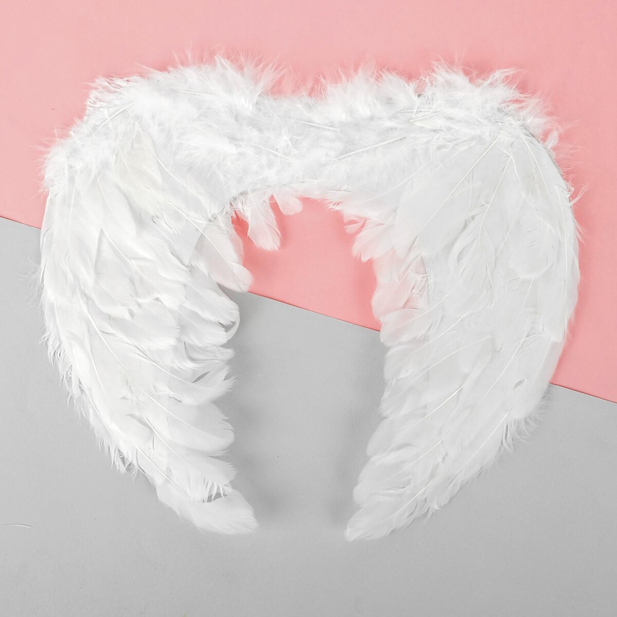 Крылья ангела, на резинке, цвет белый крылья ангела на резинке 65 × 40 см белые
