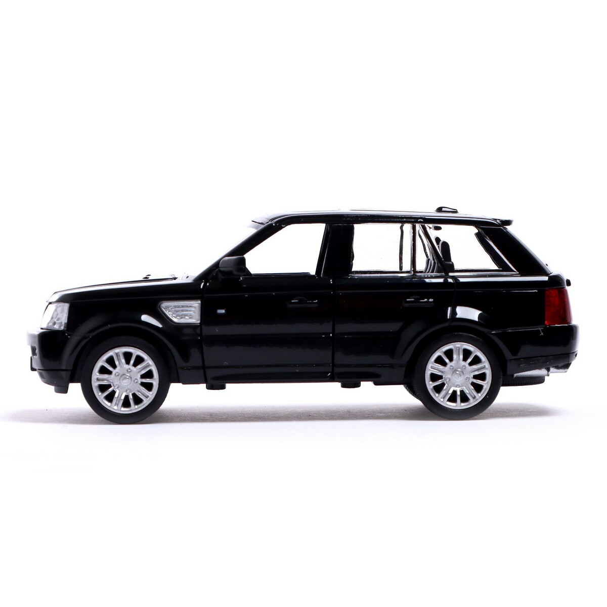 Машина металлическая land rover range rover sport,1:32, открываются двери,  инерция, цвет черный Автоград 0479040: купить за 830 руб в интернет  магазине с бесплатной доставкой