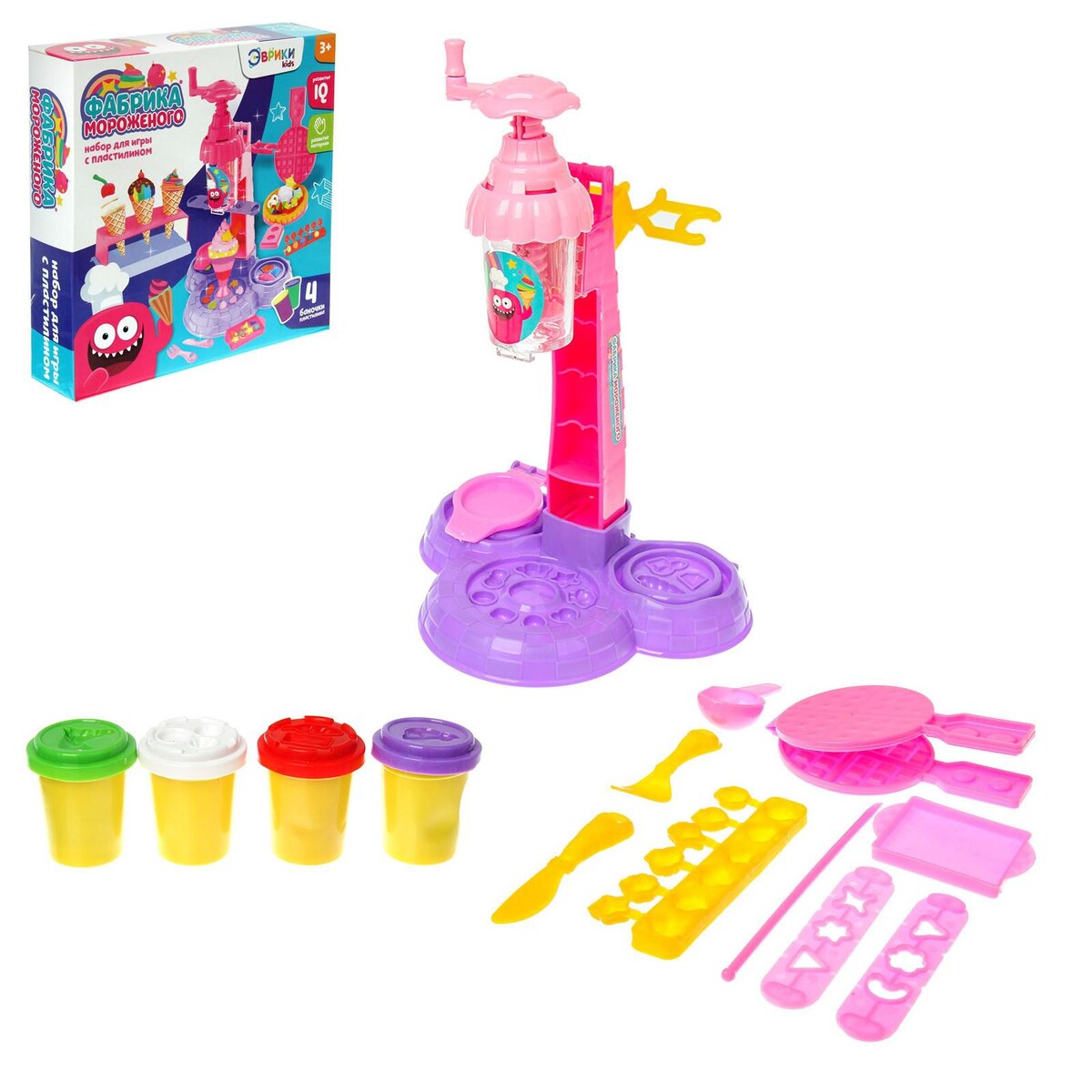 Набор для игры с пластилином набор для игры с пластилином фабрика игрушек