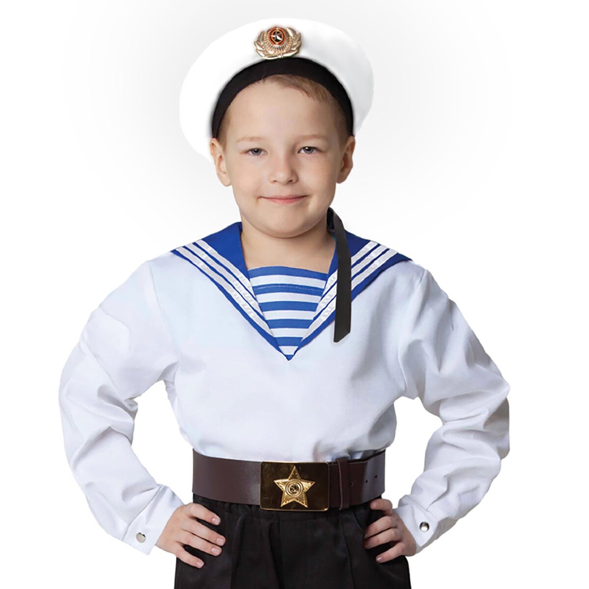 

Морская рубашка, Синий;белый