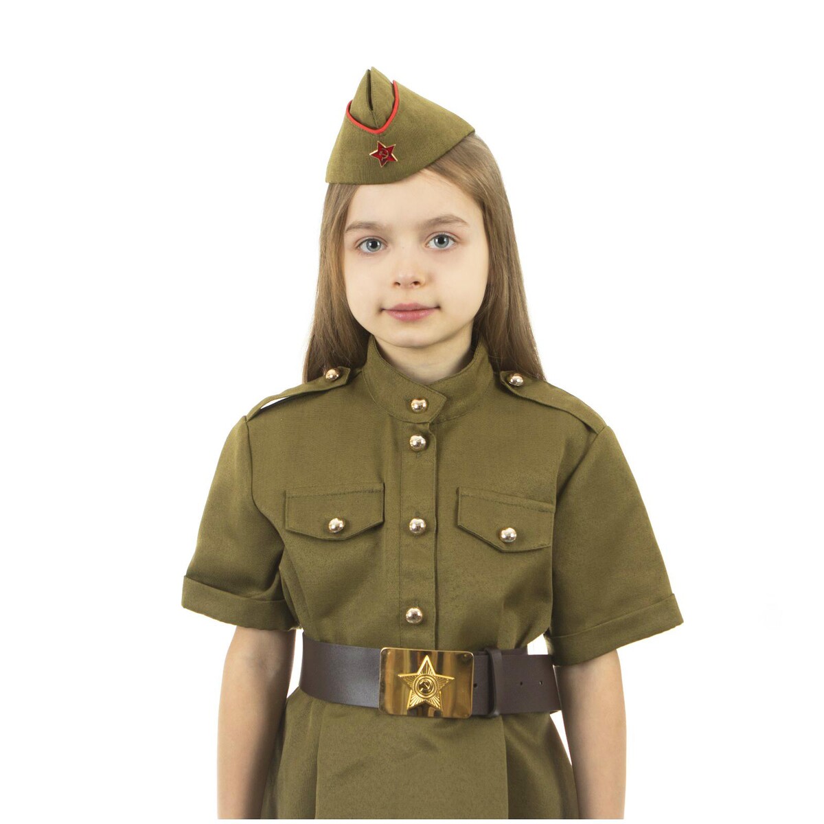 Военное платье для девочки