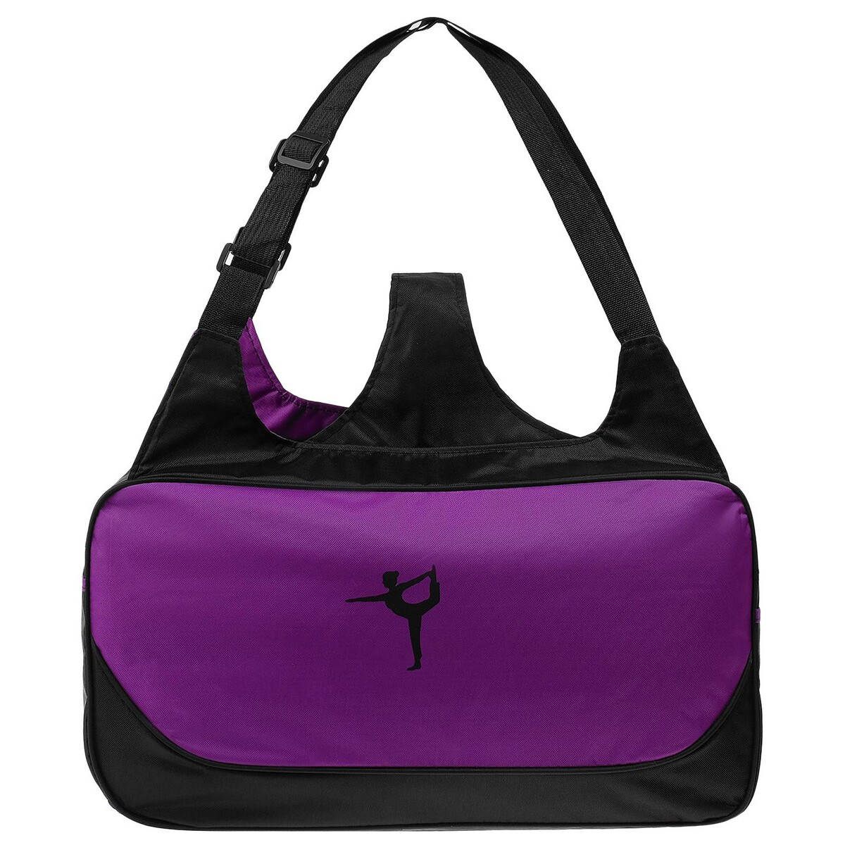 Сумка спортивная для йоги sangh, 48×25×18 см, цвет фиолетовый гамак для йоги sangh 250×140 см чёрный