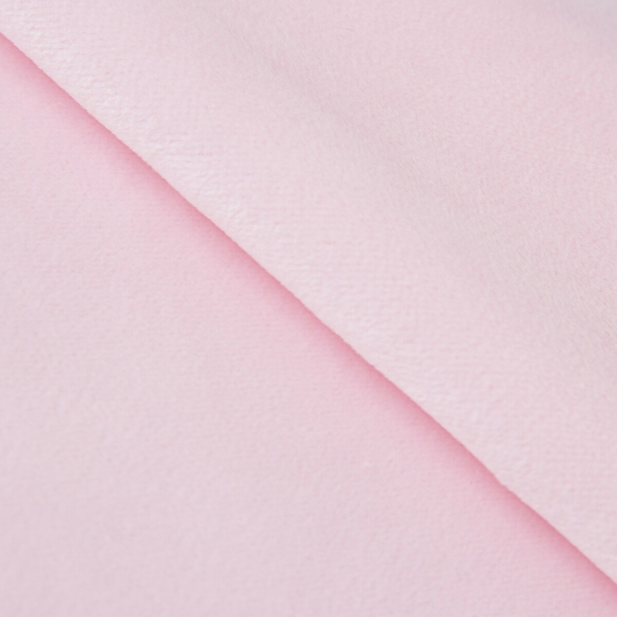 Ткань для пэчворка плюш лоскут плюш 50 × 50 см 220 г м светло розовый 57