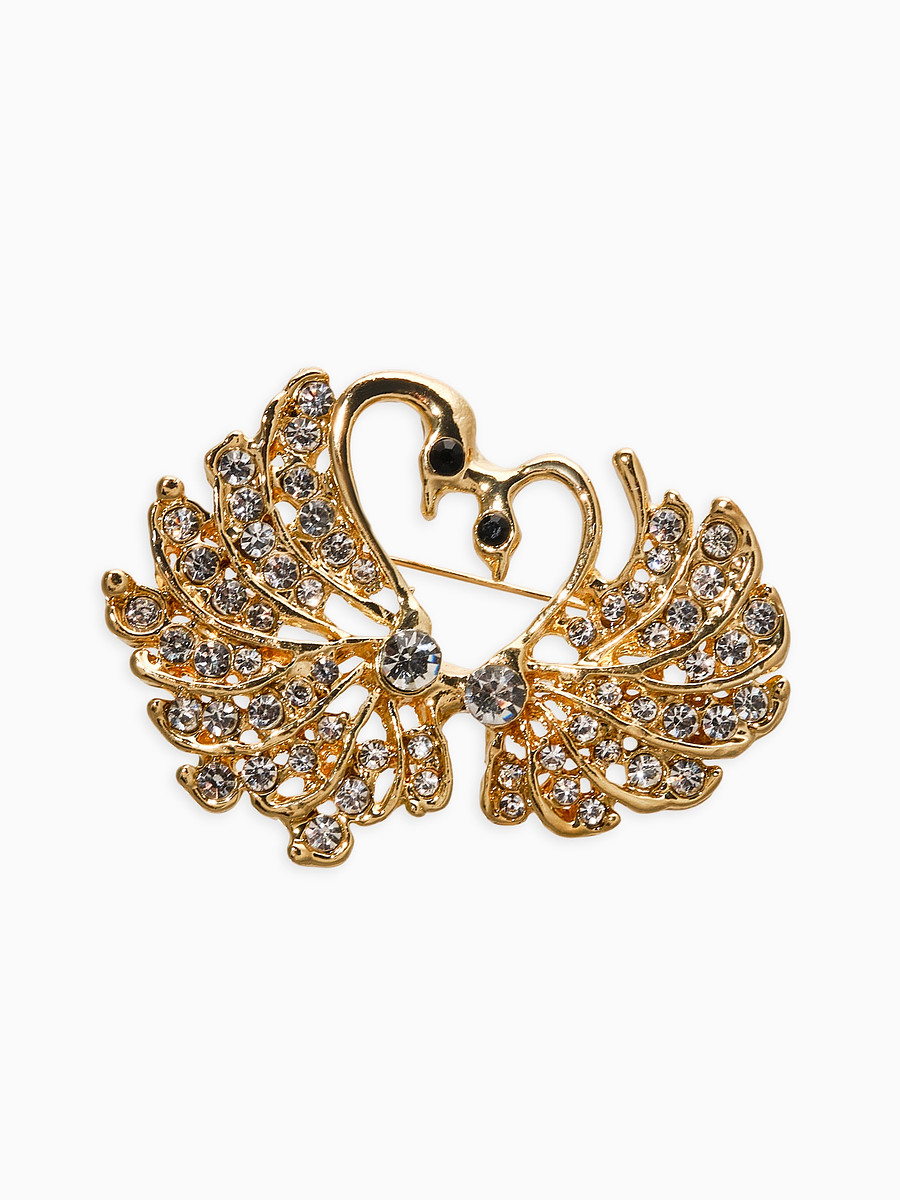 

Брошь, Белый