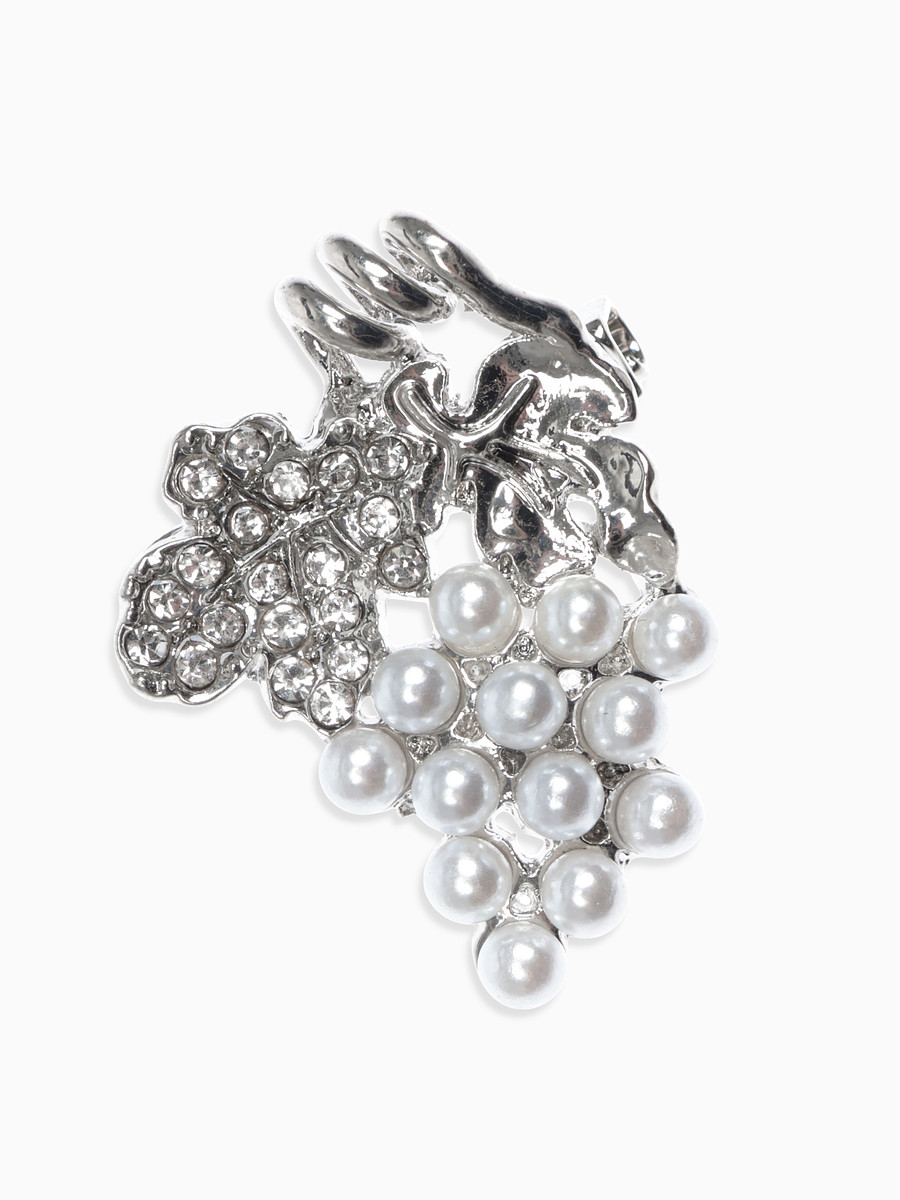 

Брошь, Белый