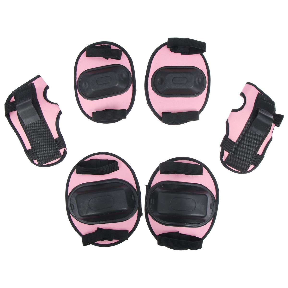 Защита роликовая ot-2011, размер s, цвет розовый ONLITOP