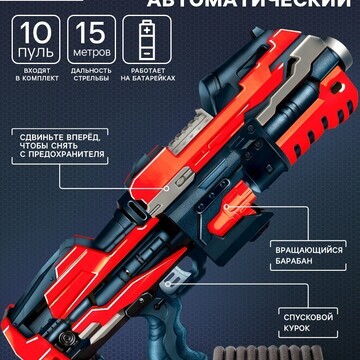 Автоматический бластер rotor gun, стреля