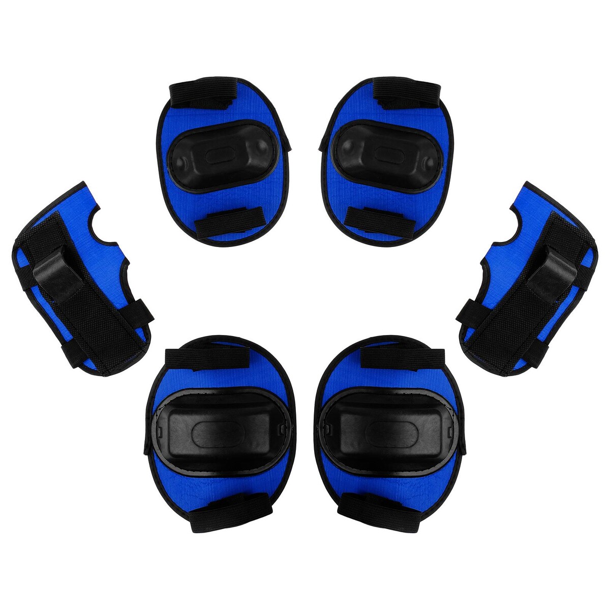 Защита роликовая onlytop, р. s, цвет синий комплект защиты компания друзей налокотники наколенники полуперчатки синий jb0208468