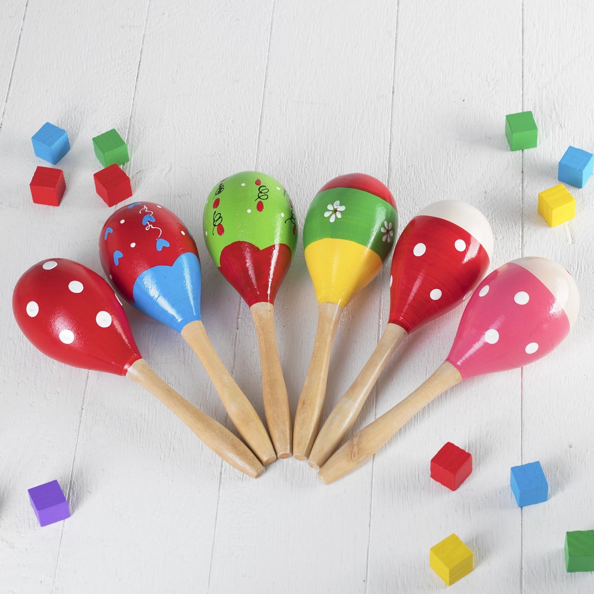 

Игрушка музыкальная маракас , микс