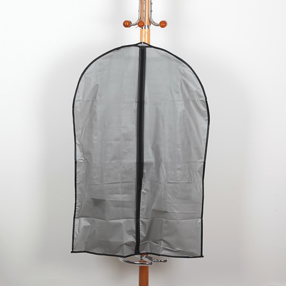 Чехол для одежды плотный доляна, 60×90 см, peva, цвет серый