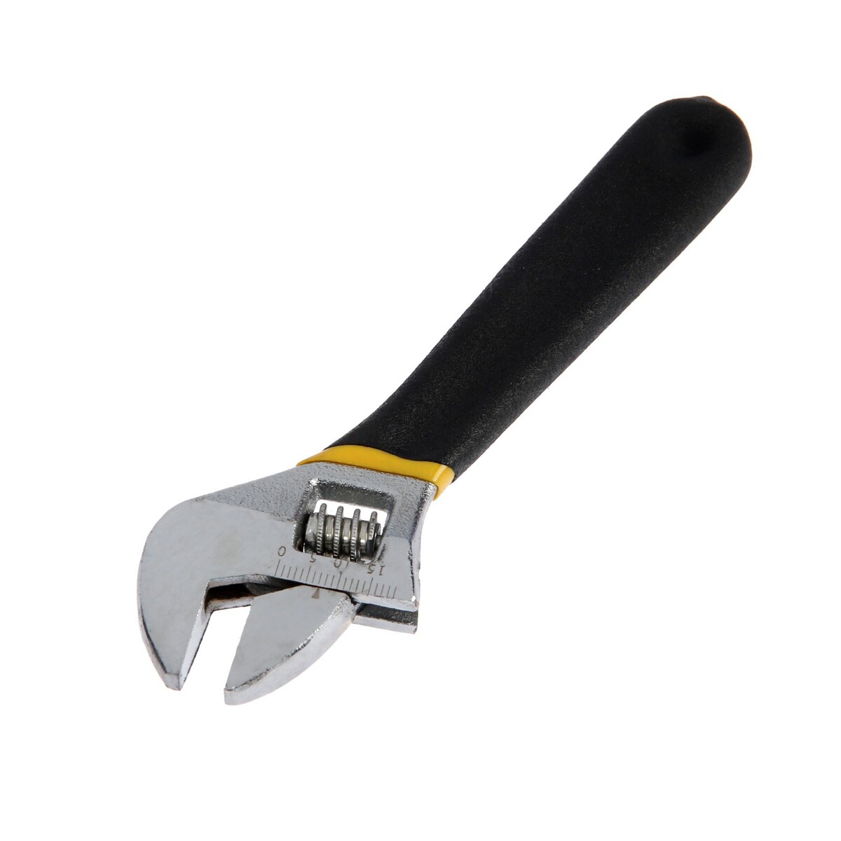 Ключ разводной тундра, обрезиненная рукоятка, 150 мм ключ разводной gross 15566 160 мм crv укороченная ручка