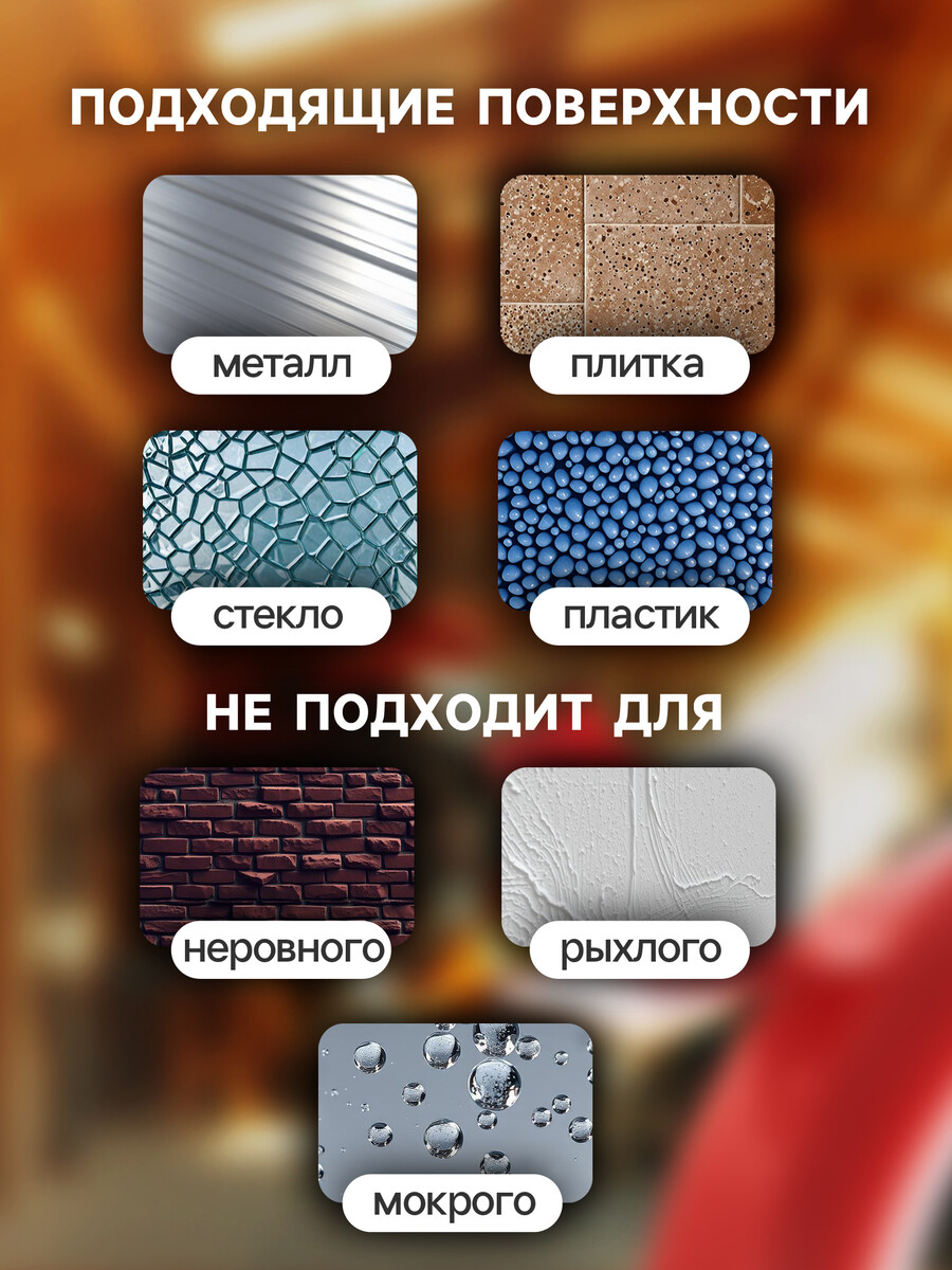 

Клейкая лента torso, прозрачная, двусторонняя, акриловая, 8 мм х 5 м, Красный