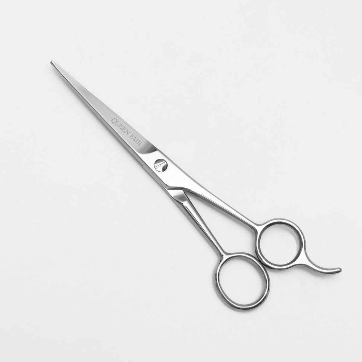 Ножницы парикмахерские с упором, лезвие — 6,5 см, цвет серебристый ножницы парикмахерские с упором лезвие 7 см