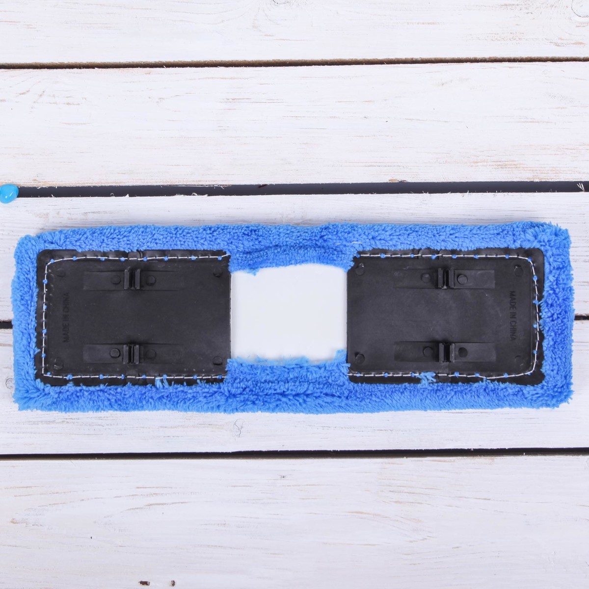 Насадка для плоской швабры с отжимом доляна арт. 2522116, 35,5×11,5 см, микрофибра, цвет синий швабра к набору для мытья пола с вертикальным отжимом комплектующие 32×12×130 см микс
