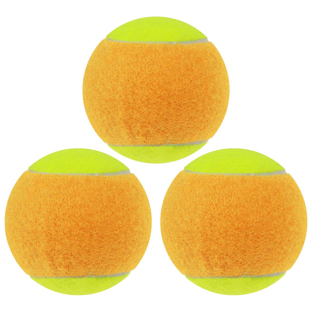 Набор мячей для большого тенниса onlytop swidon, 3 шт. набор мячей для настольного тенниса boshika d 40 мм 3 звезды 6 шт оранжевый