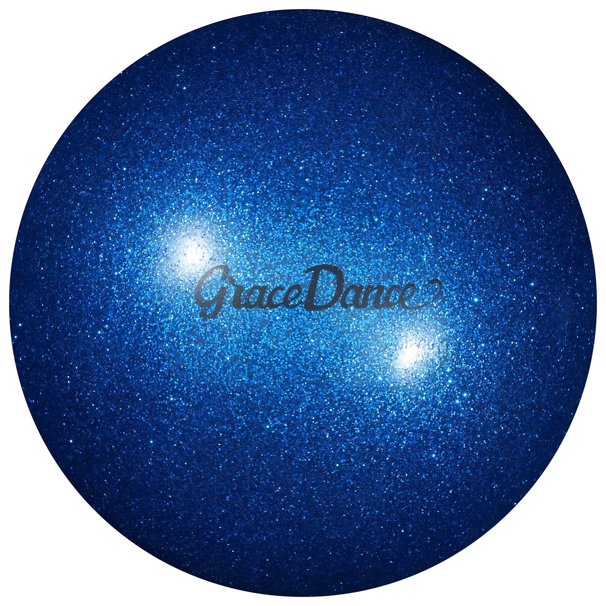 Мяч для художественной гимнастики с блеском grace dance, d=16,5 см, 280 г,  цвет голубой Grace Dance 0532161: купить за 1290 руб в интернет магазине с  бесплатной доставкой