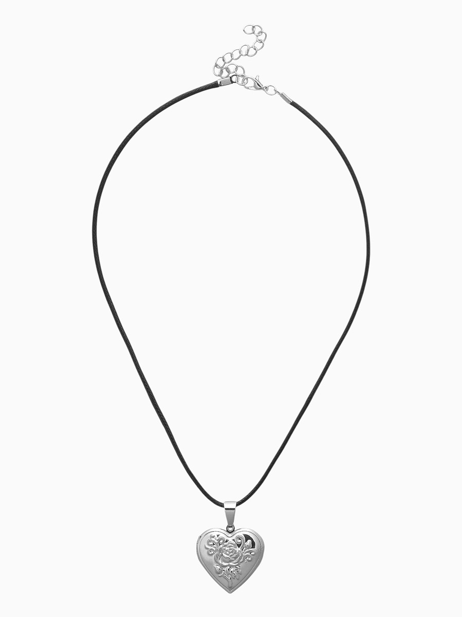 

Кулон на шнурке, Серебристый