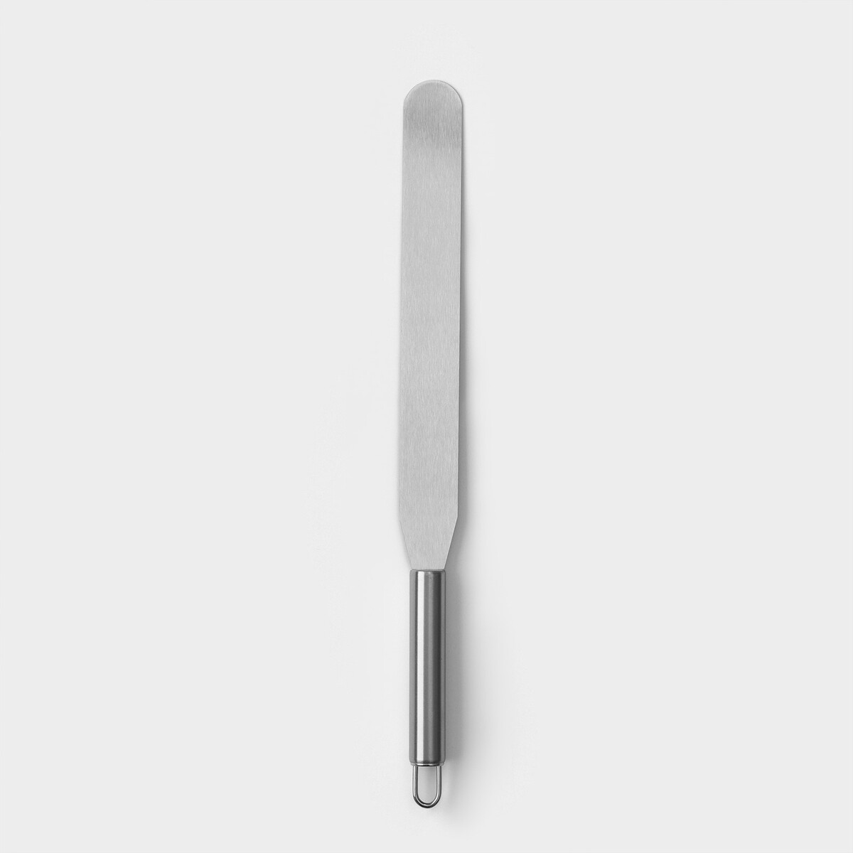 Лопатка-палетка прямая доляна, 37×3 см, рабочая часть 24,5 см лопатка палетка с деревянной ручкой прямая 37 см