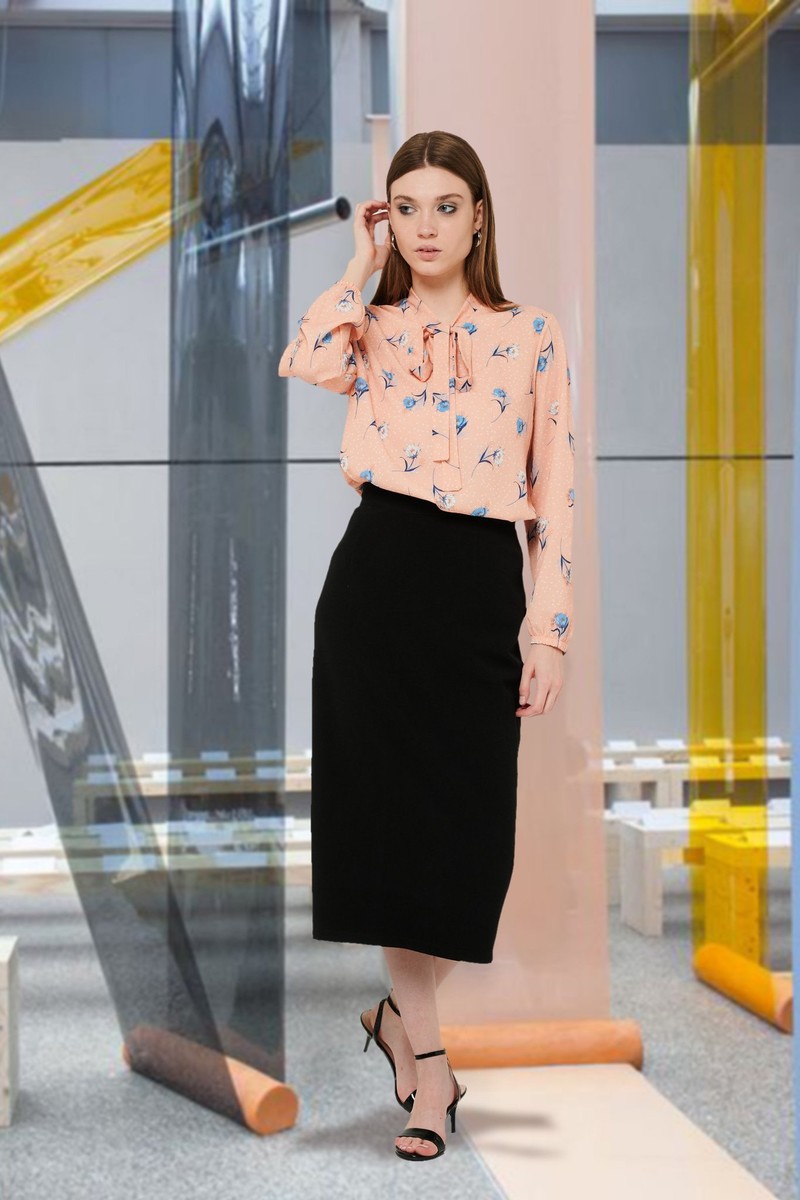 

Блузка, Разноцветный;цветной