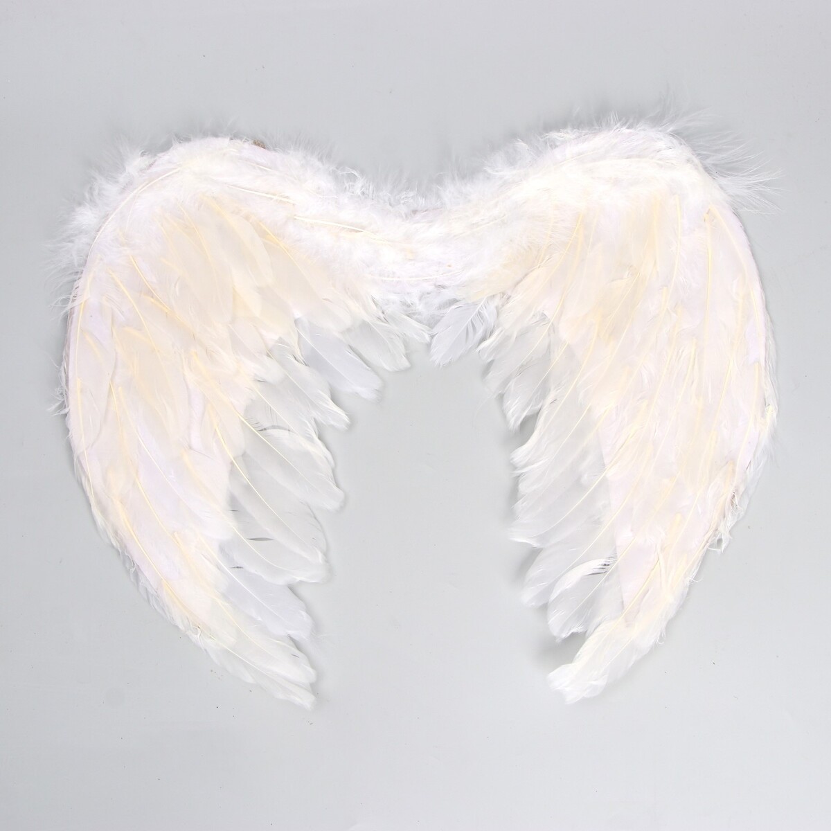 Крылья ангела, 40×35 см, на резинке, цвет белый крылья ангела на резинке белый