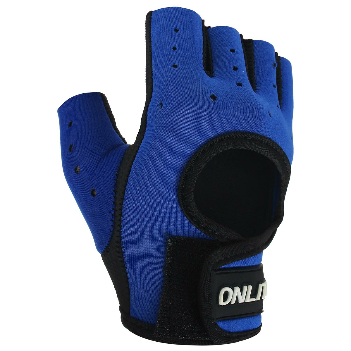 Перчатки спортивные, размер м, цвет синий ONLITOP